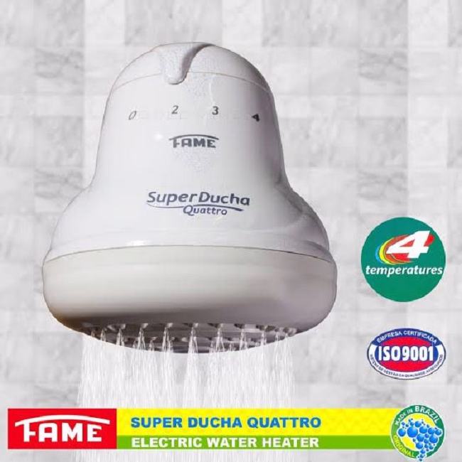 Fame SuperDucha Quattro Saltwater Instant Showerhead